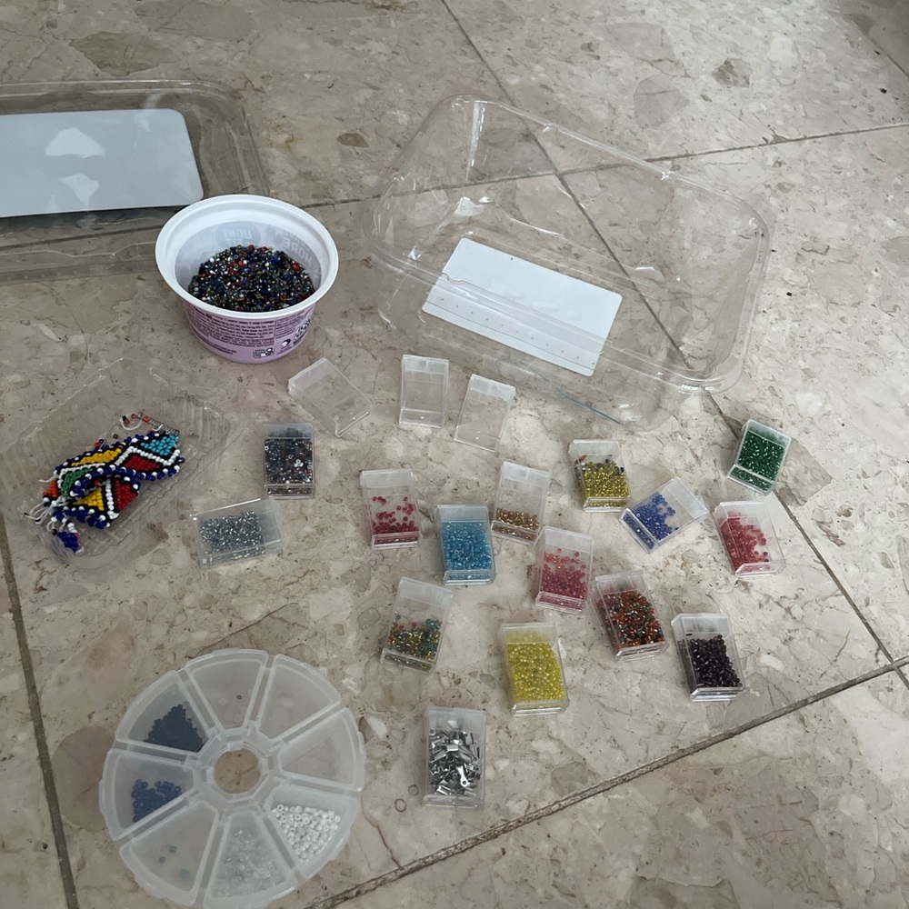 Colorful Seed Bead Collection for Crafting
